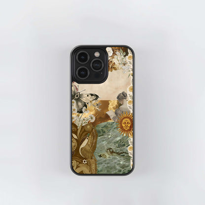 Aesthetic Shuffle Nature Glass Case