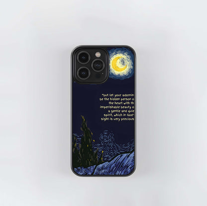 Night Faith Glow Glass Case