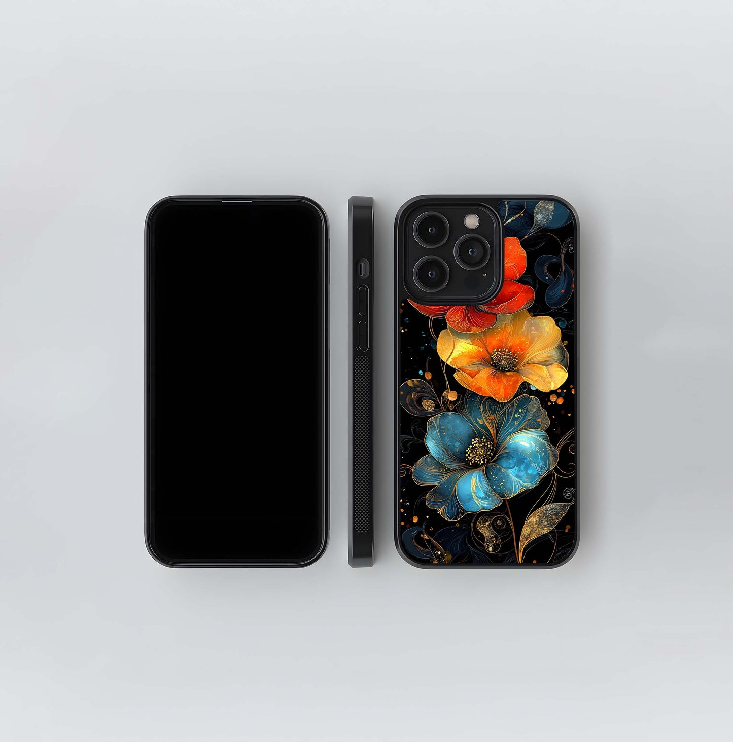Electric Bloom Trio Glass Case / Cover