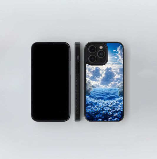 Heavenly Daisy Horizon Glass Case