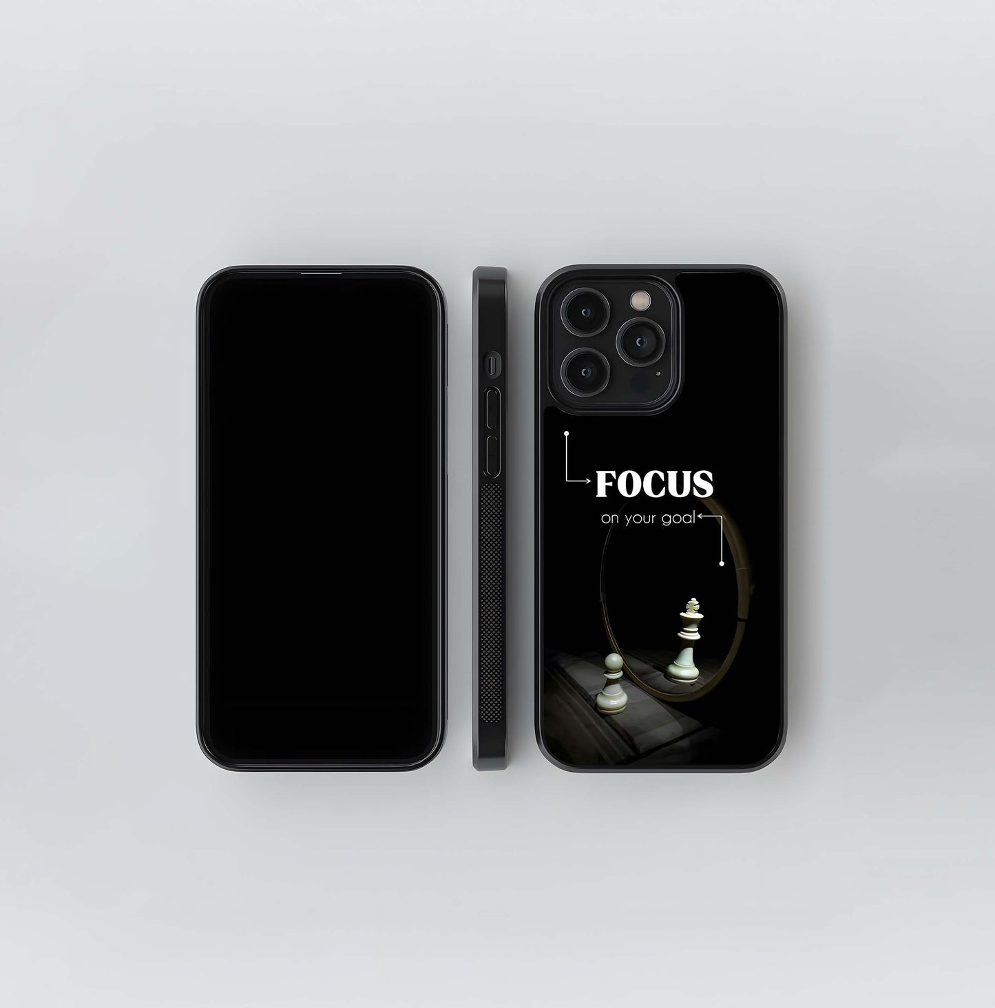 Pawn to King Focus Glass Case