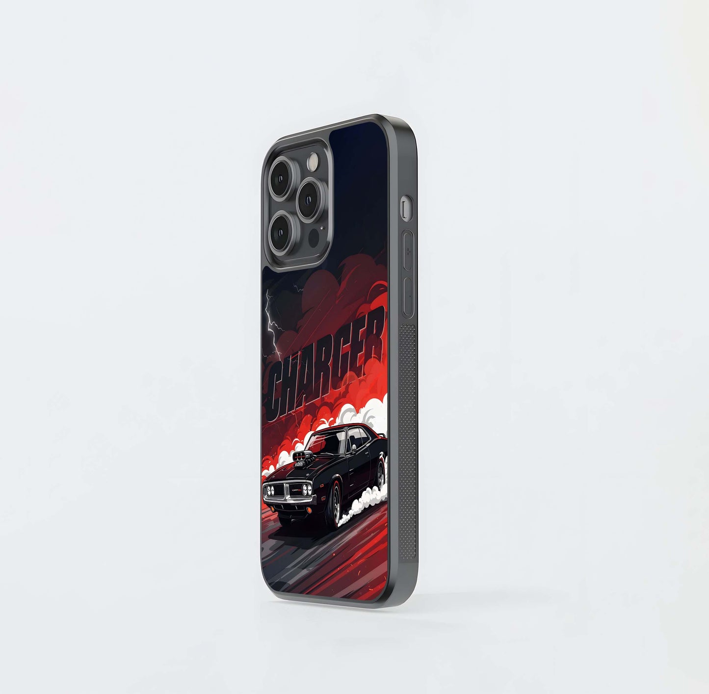 Dark Charger Fury Glass Case