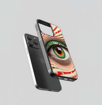 Peppermint Gaze Glass Case