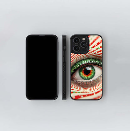 Peppermint Gaze Glass Case