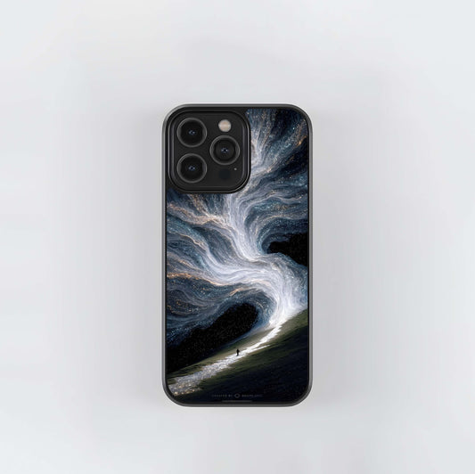 Cosmic River of Light Glass Case