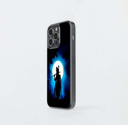 Dark Shade Krishna Glass Case