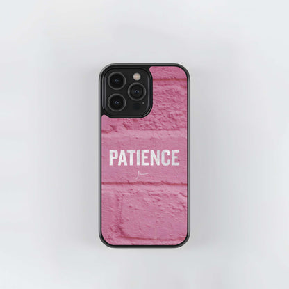 Pink Brick Patience Glass Case