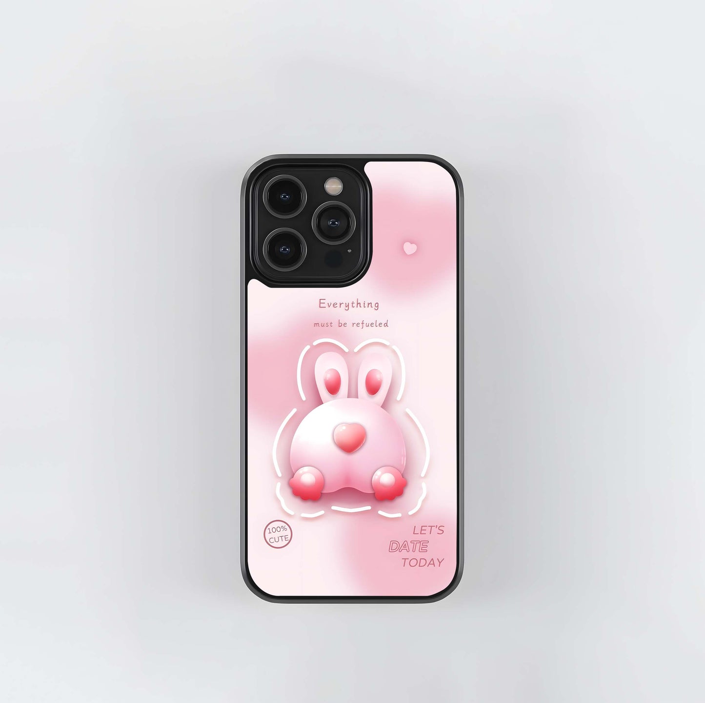 Pink Bunny Fuel Glass Case