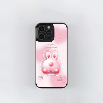 Pink Bunny Fuel Glass Case