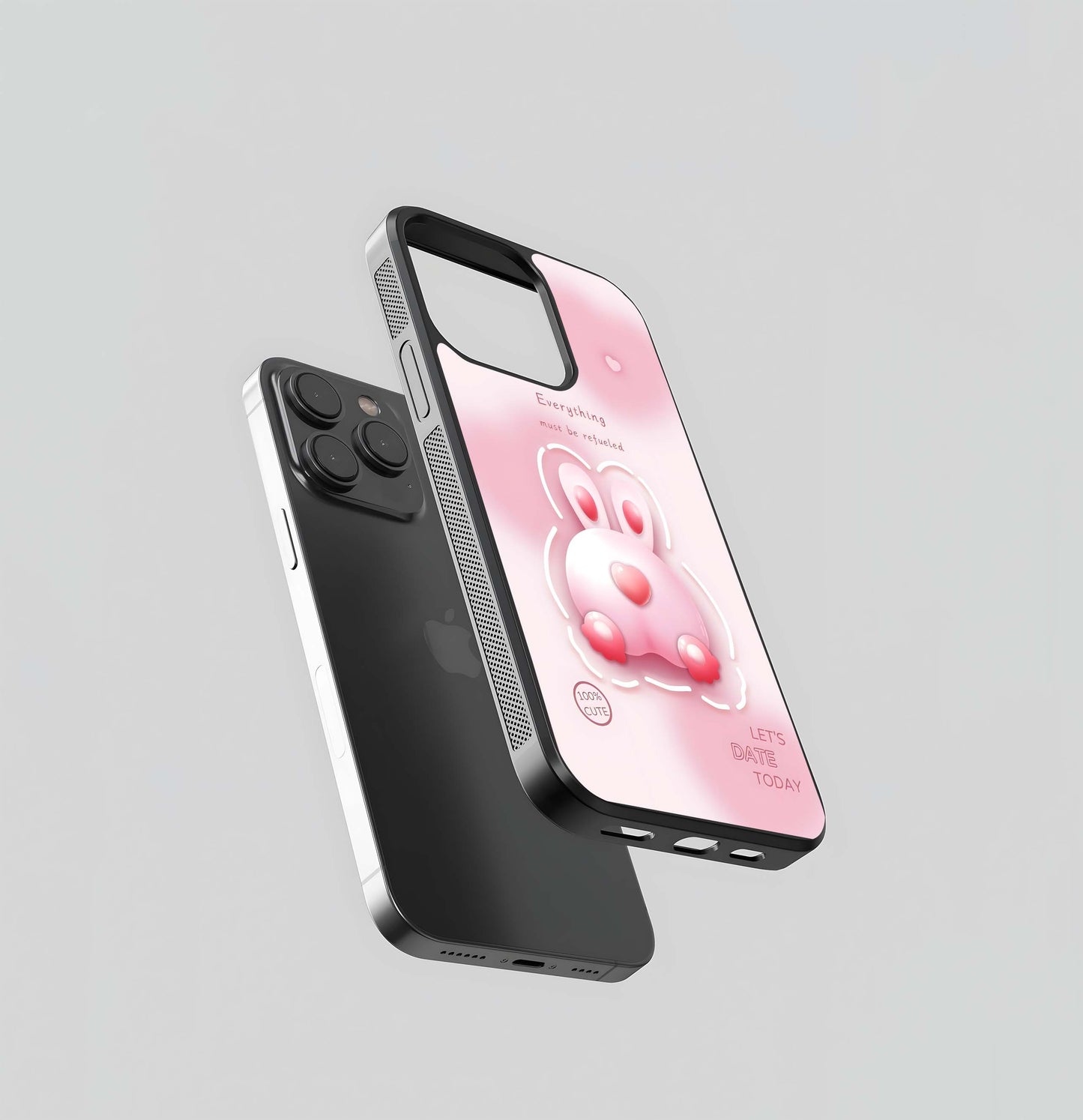 Pink Bunny Fuel Glass Case