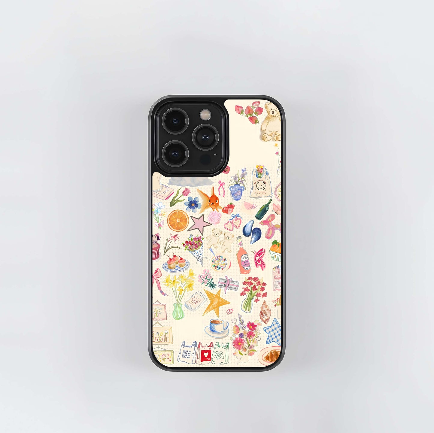 Aesthetic Sweetheart Art Glass Case