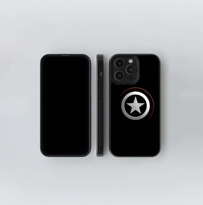 Metal Star Logo Glass Case