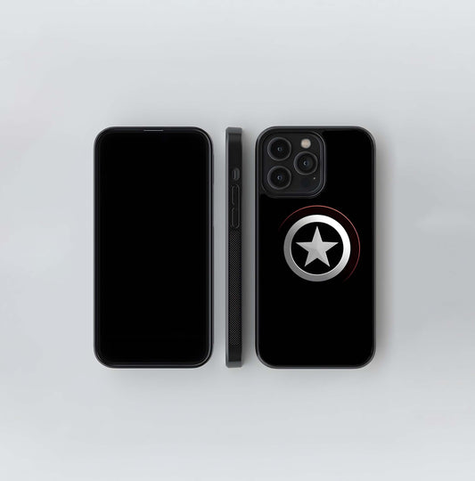 Metal Star Logo Glass Case
