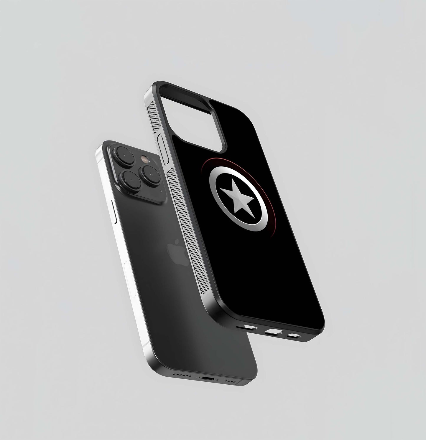 Metal Star Logo Glass Case