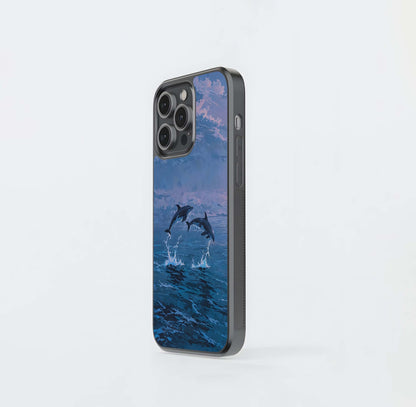 Ocean Leap Joy Glass Case
