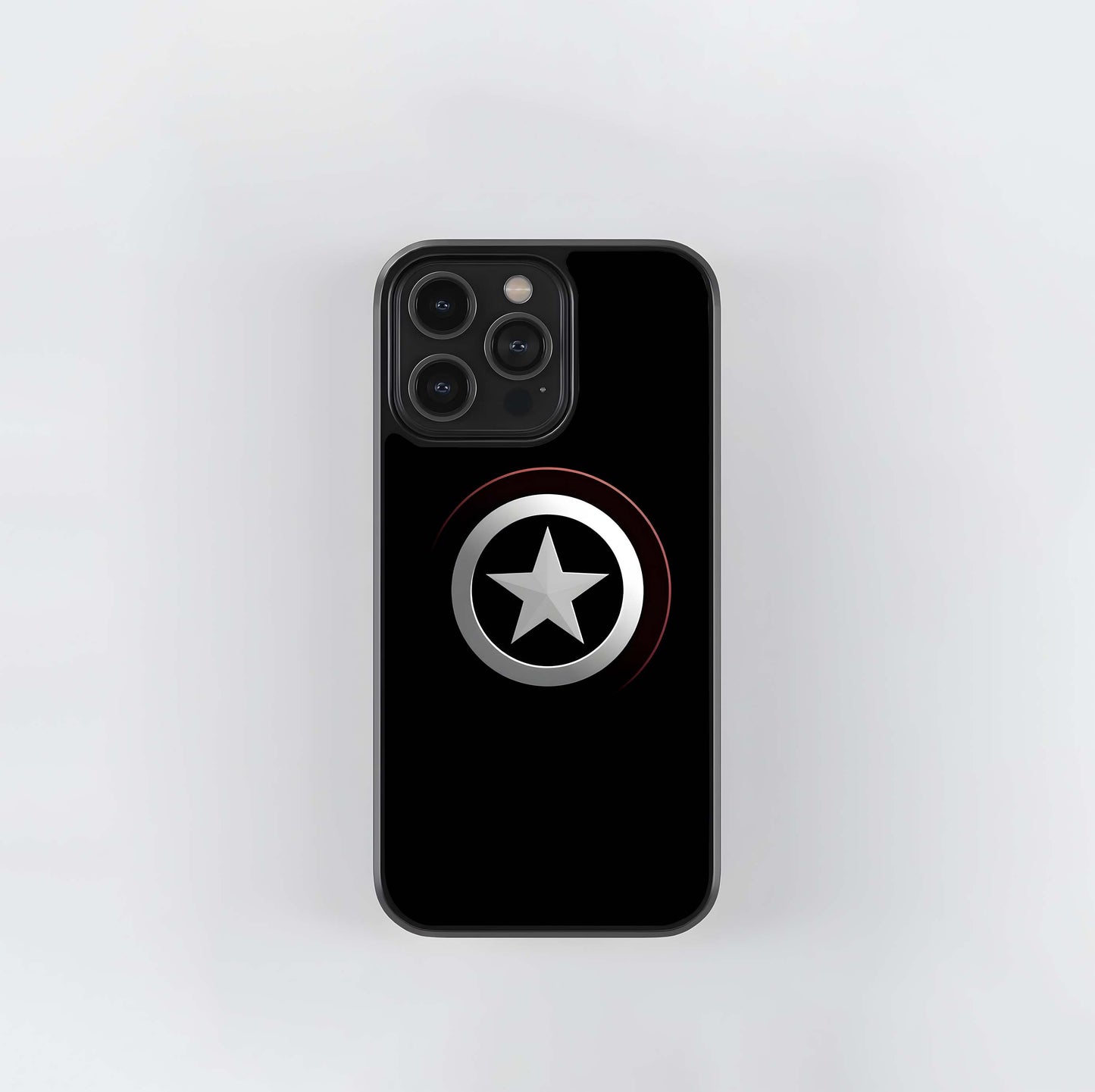 Metal Star Logo Glass Case