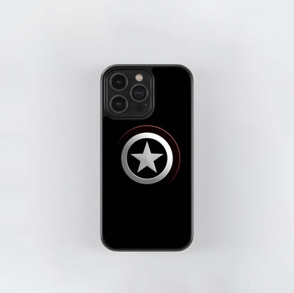 Metal Star Logo Glass Case