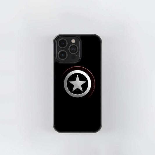 Metal Star Logo Glass Case