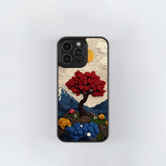 Eternal Nature Tapestry Glass Case