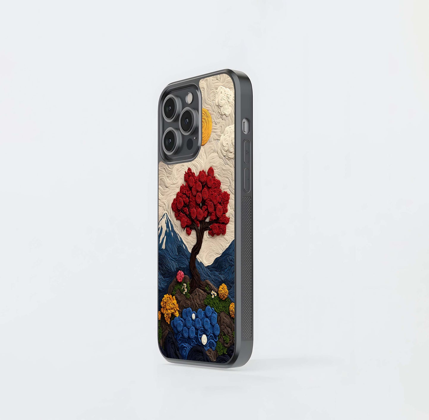 Eternal Nature Tapestry Glass Case