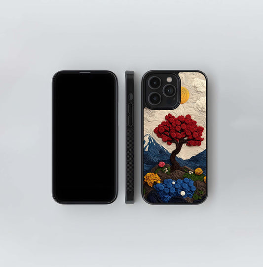 Eternal Nature Tapestry Glass Case