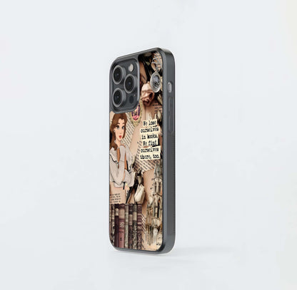 Bookish Dream World Glass Case