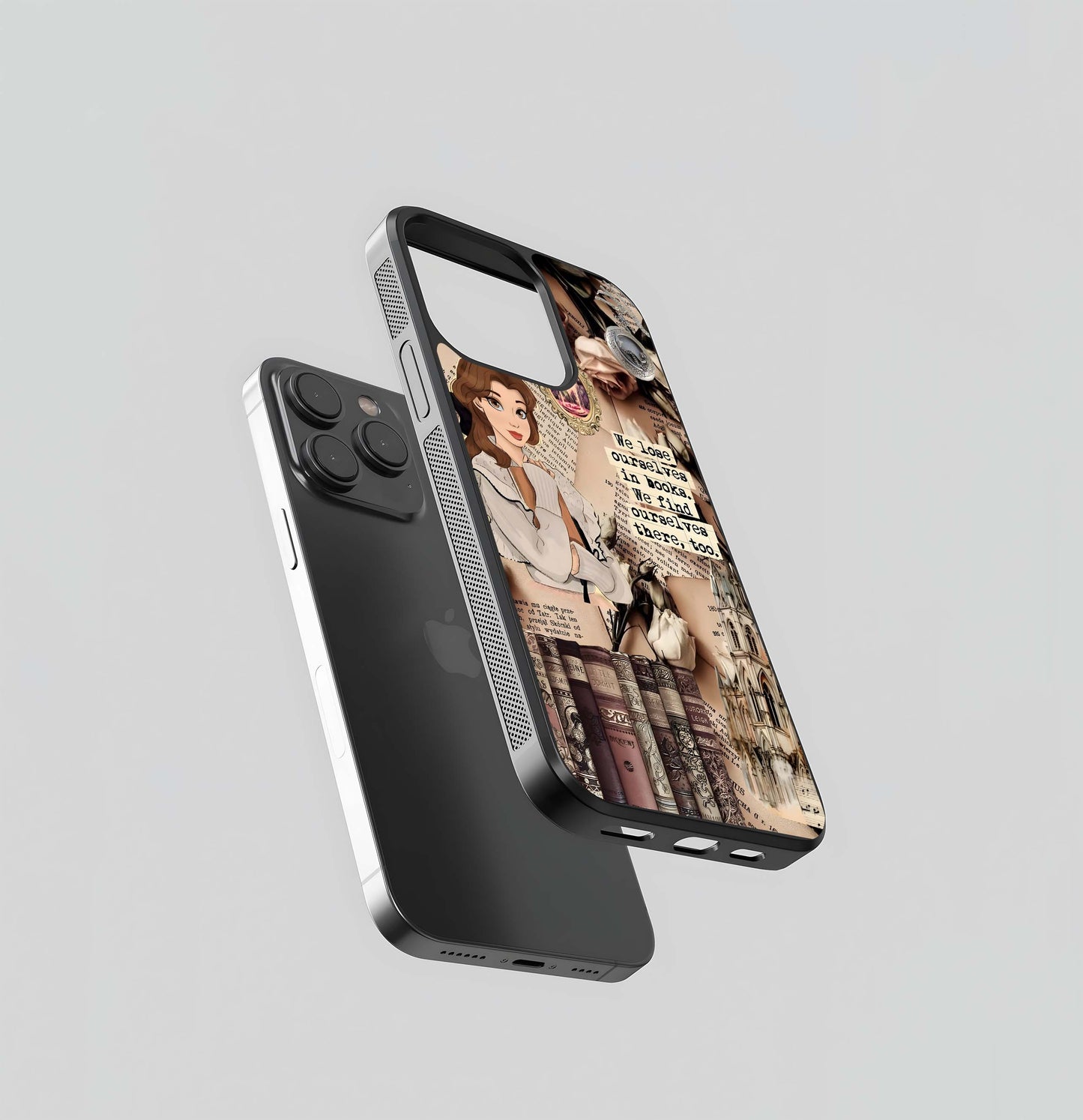 Bookish Dream World Glass Case