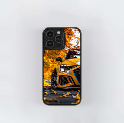 Audi Fall Foliage Glass Case