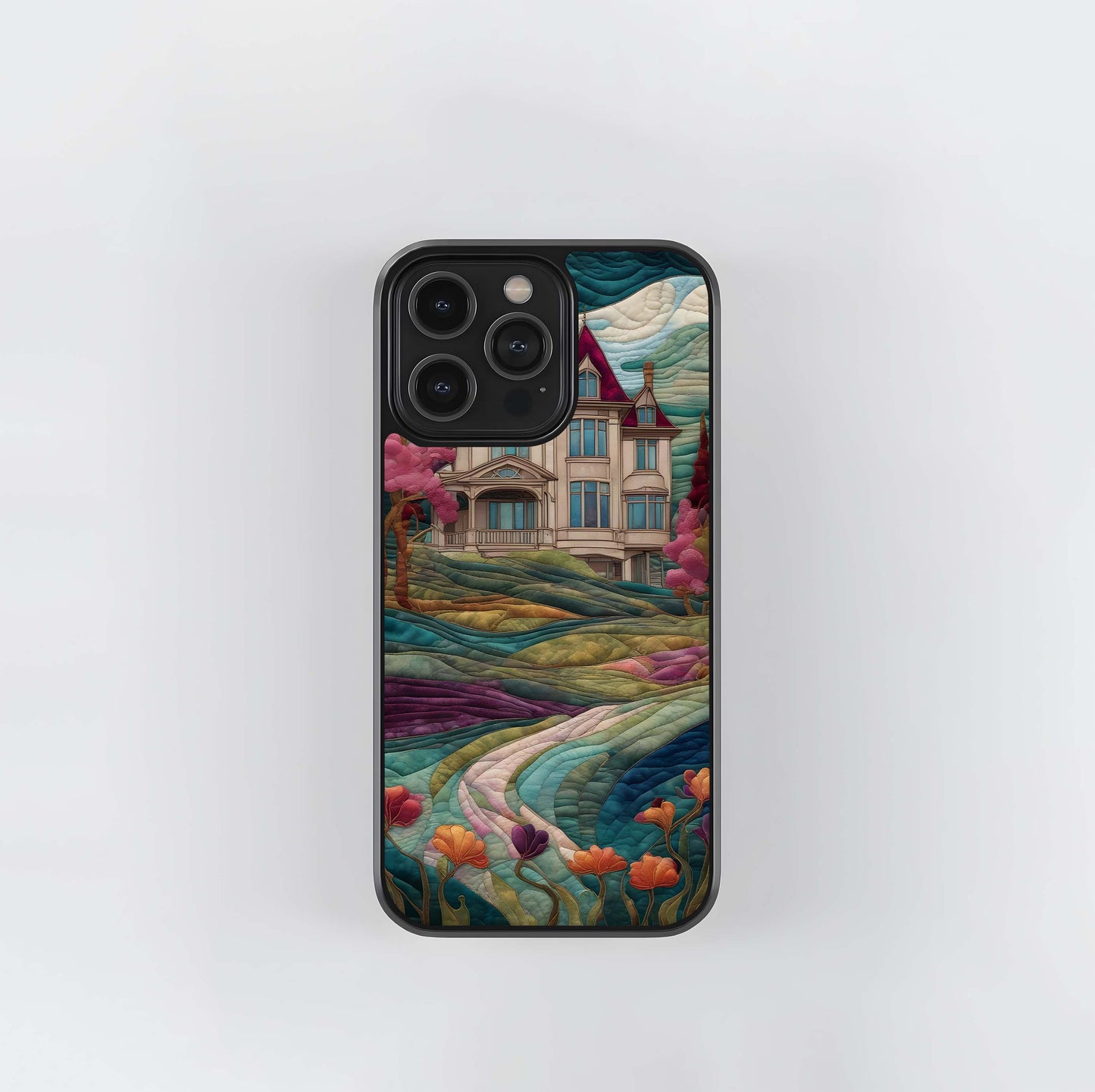 Playground Scenery Glass Case