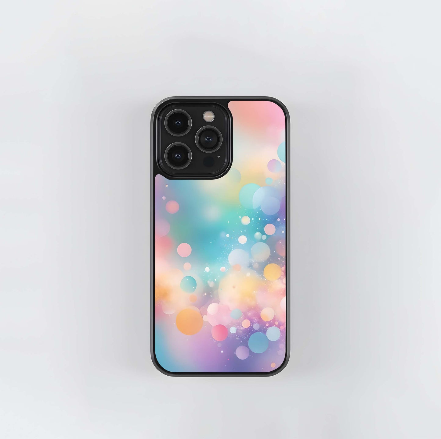 Rainbow Bokeh Fantasy Glass Case