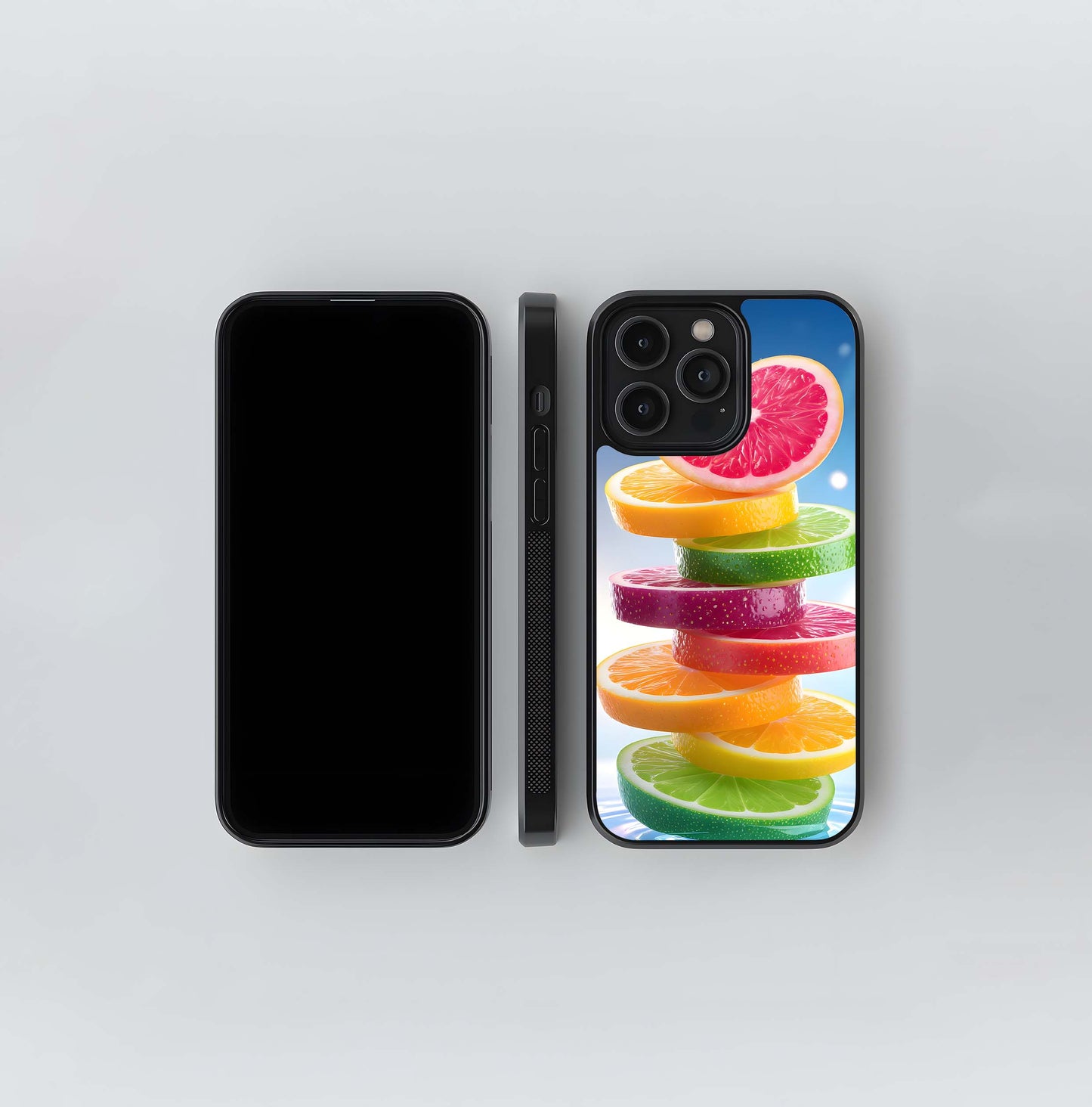 Rainbow Citrus Stack Glass Case
