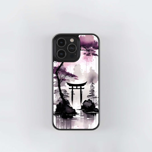 Zen Ink Wash Glass Case