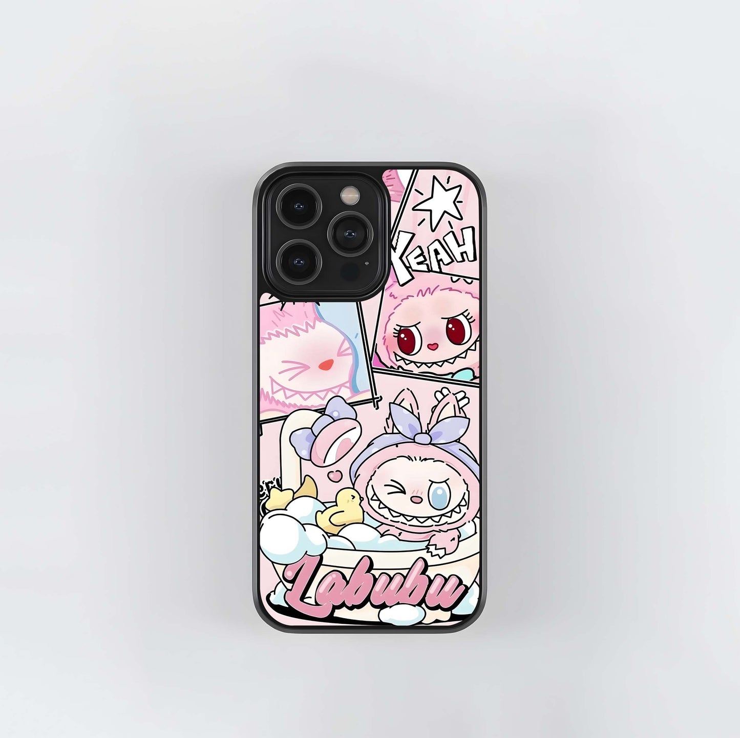 Aesthetic Yeah  Labubu Glass Case