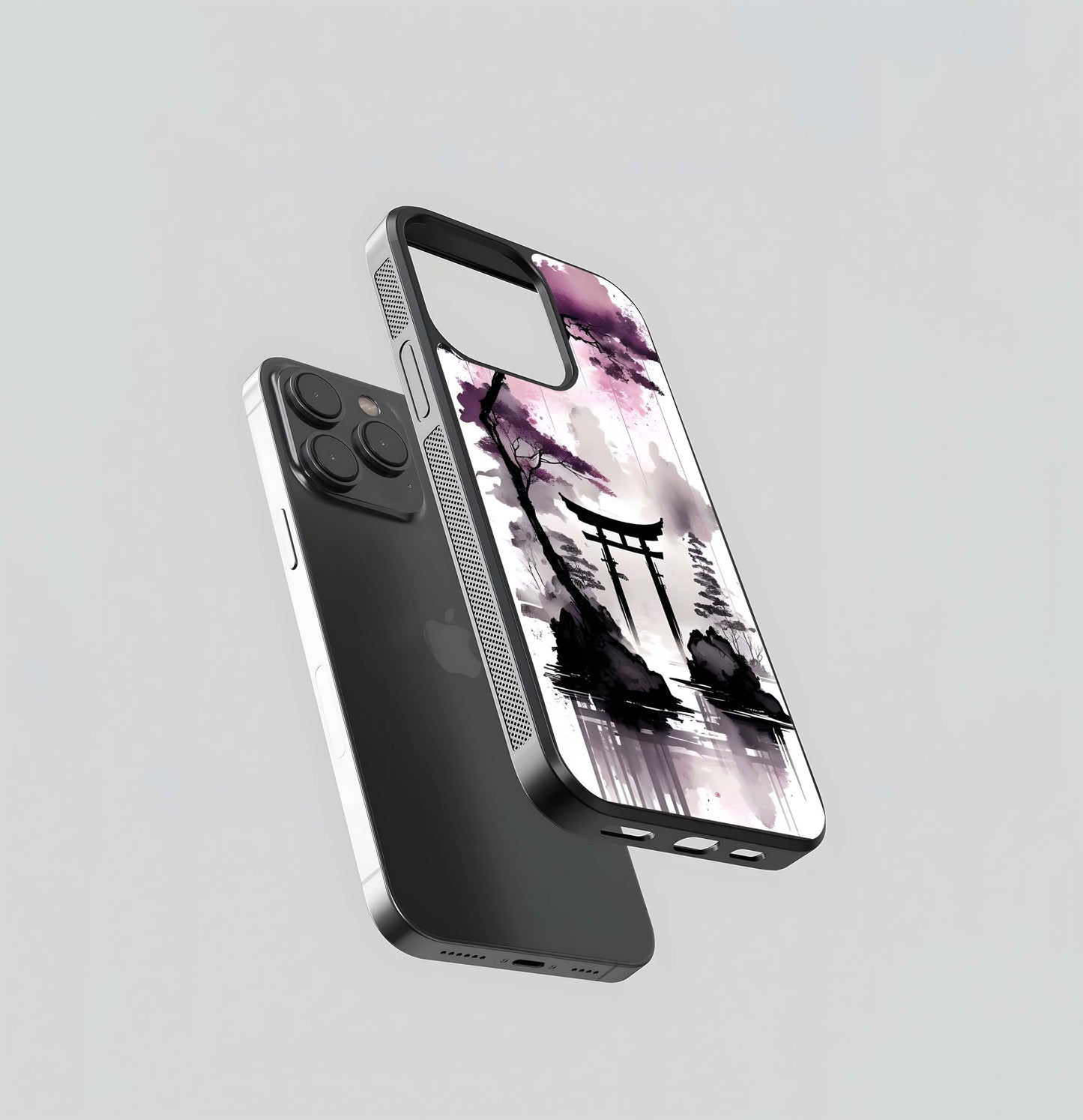 Zen Ink Wash Glass Case