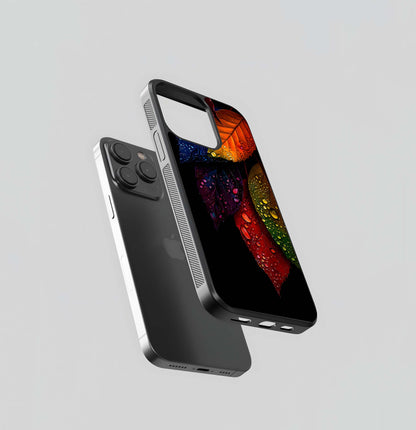 Rainbow Foliage Glass Case