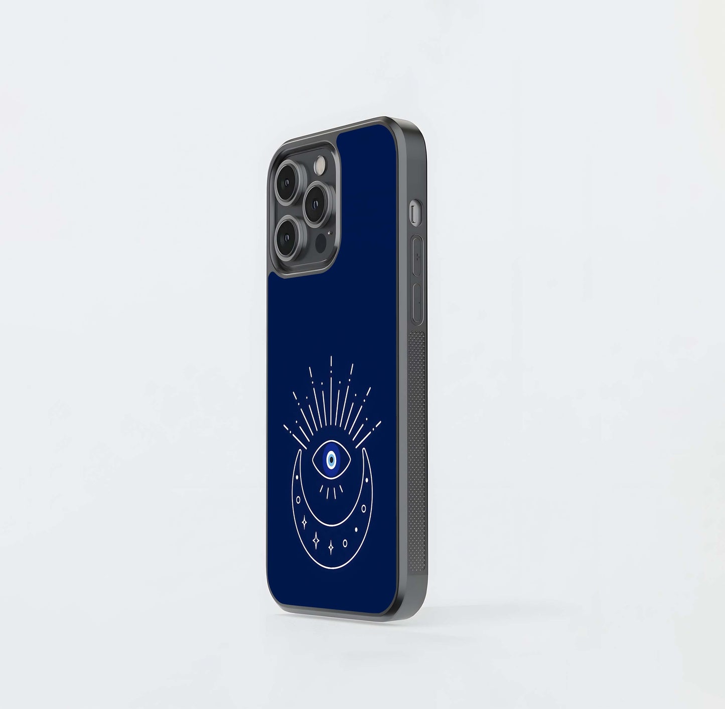 Evil Eye-Night Blue Glass Case