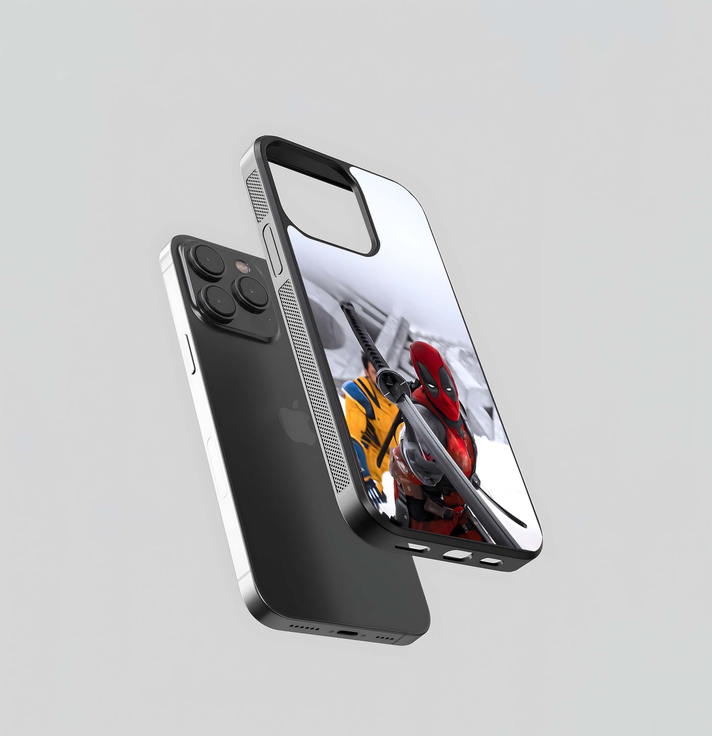 Deadpool Katana Stance Glass Case