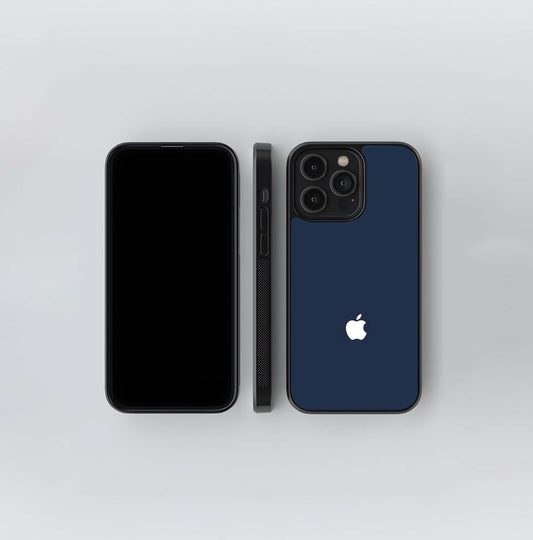 Minimal Apple Night Glass Case