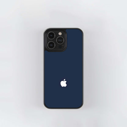 Minimal Apple Night Glass Case