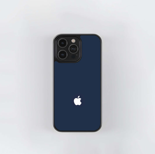 Minimal Apple Night Glass Case
