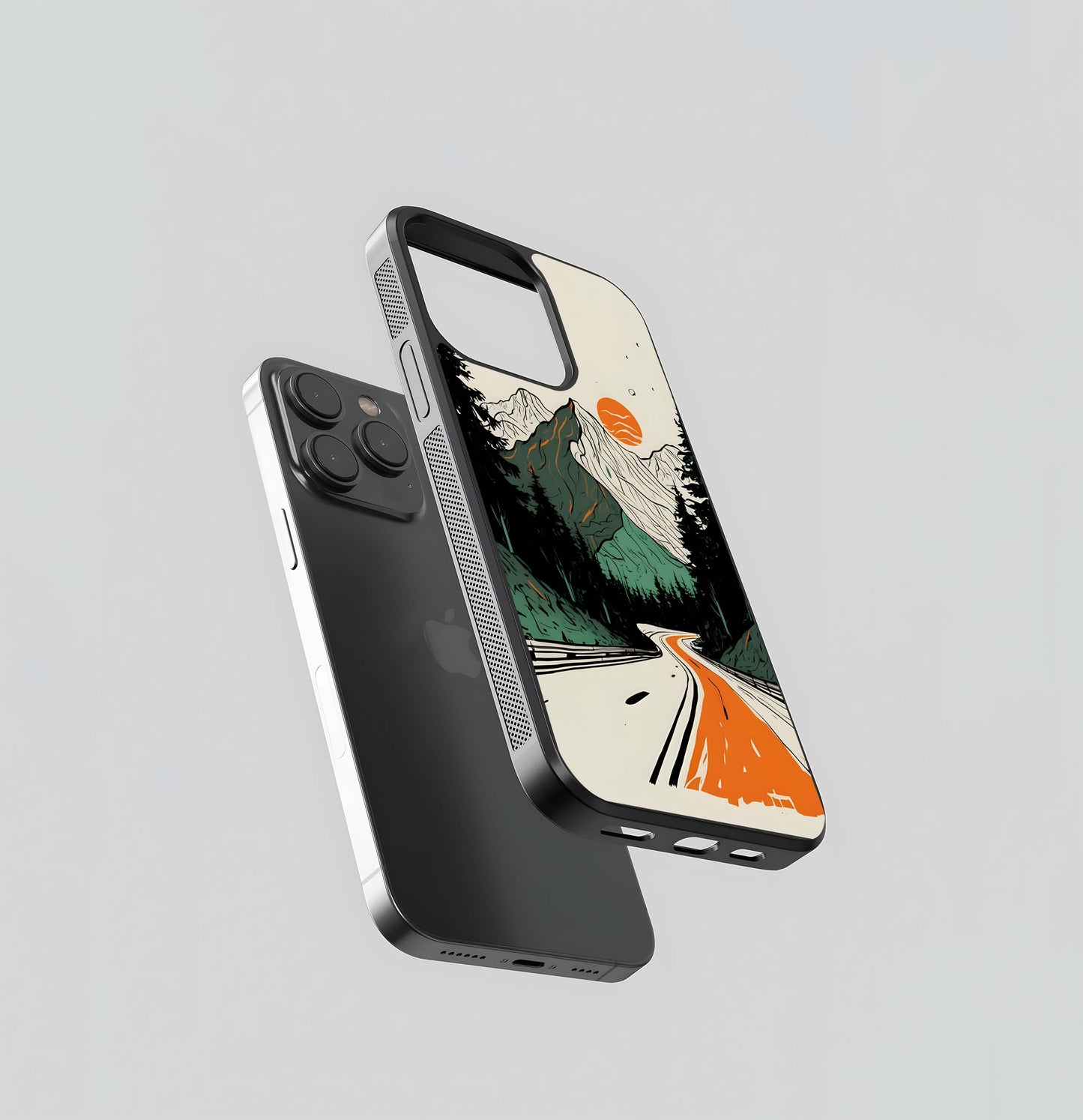 Retro Road Trip Glass Case