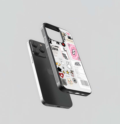 Romantic Receipt Glass Case