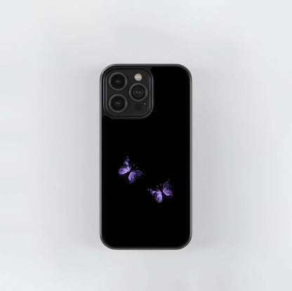 Pop Art Crush Butterfly Glass Case