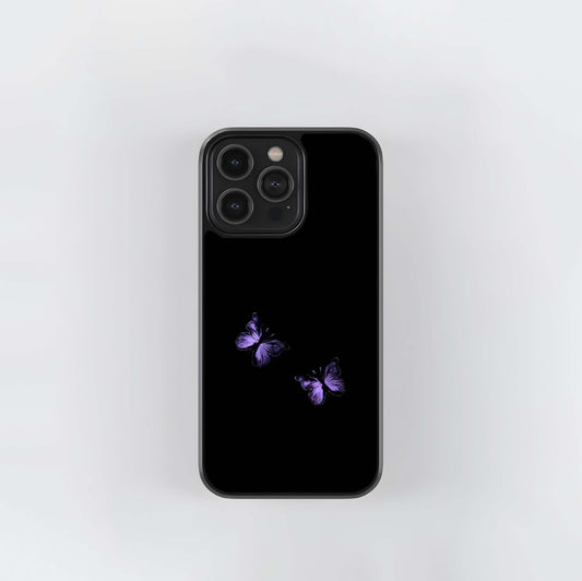 Pop Art Crush Butterfly Glass Case