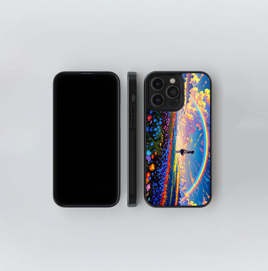 Rainbow Hope Horizon Glass Case