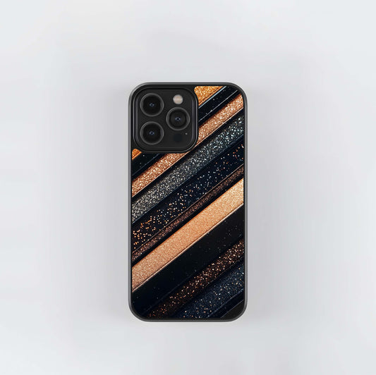 Rose Gold Velocity Glass Case