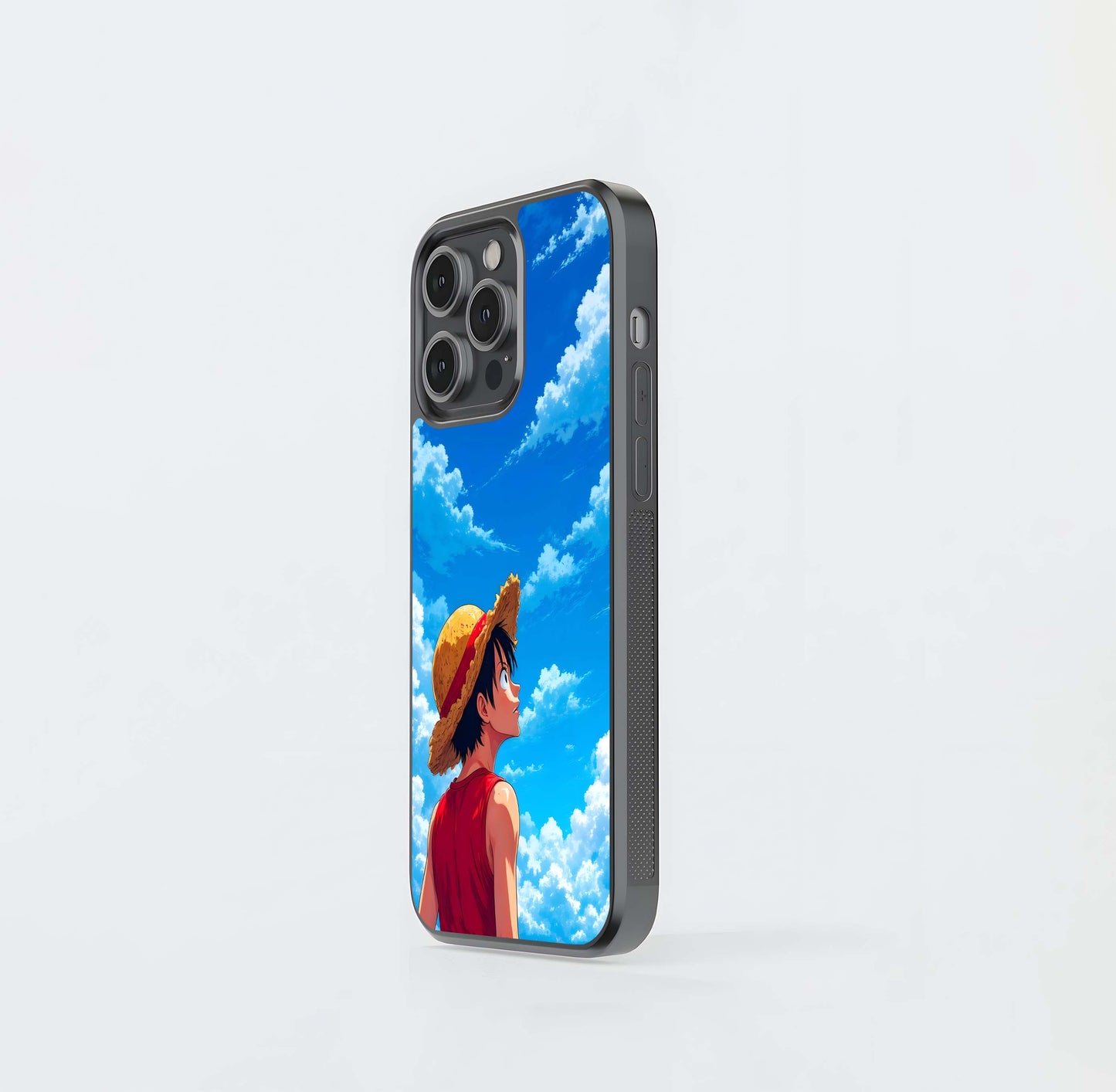 Monkey D Luffy Glass Case