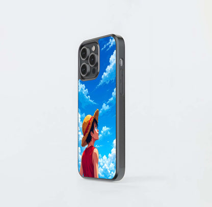 Monkey D Luffy Glass Case
