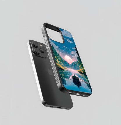 Alone Scenery Glass Case