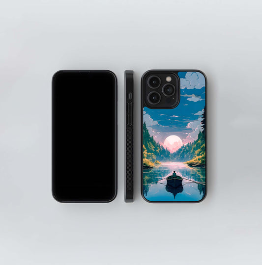 Alone Scenery Glass Case